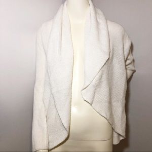 Express white knitted cardigan